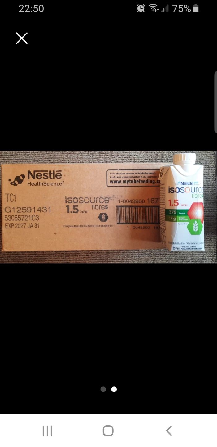 Nestle Health Science Isosource 1.5 Fibres Nutritional Drink - photo 2