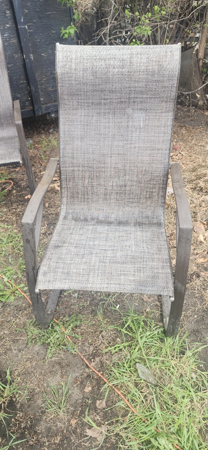 Glass Top Patio Table with Chairs - photo 2