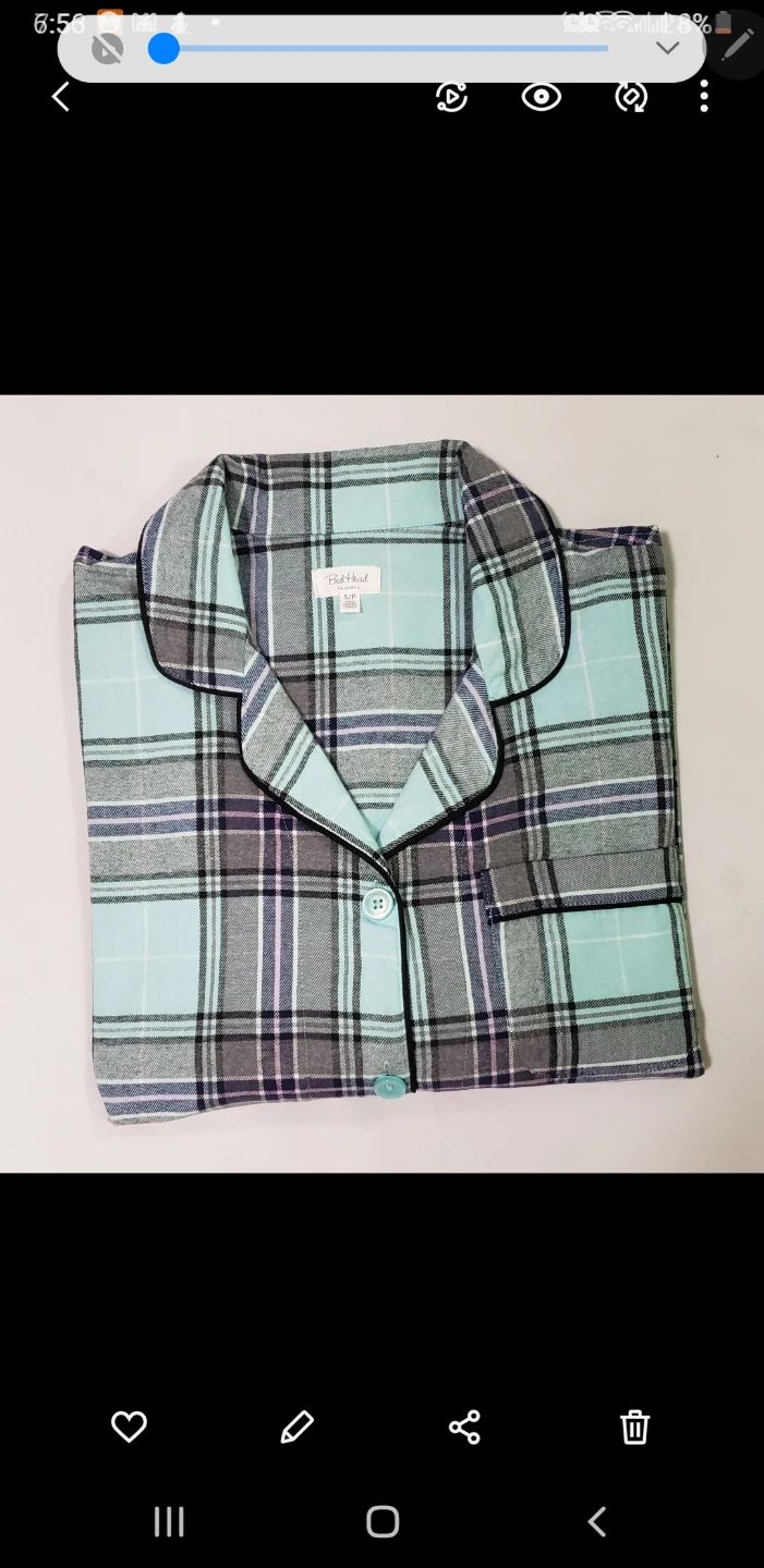 Brand new Bed Heat Piyama Shirt Size S/P - photo 2