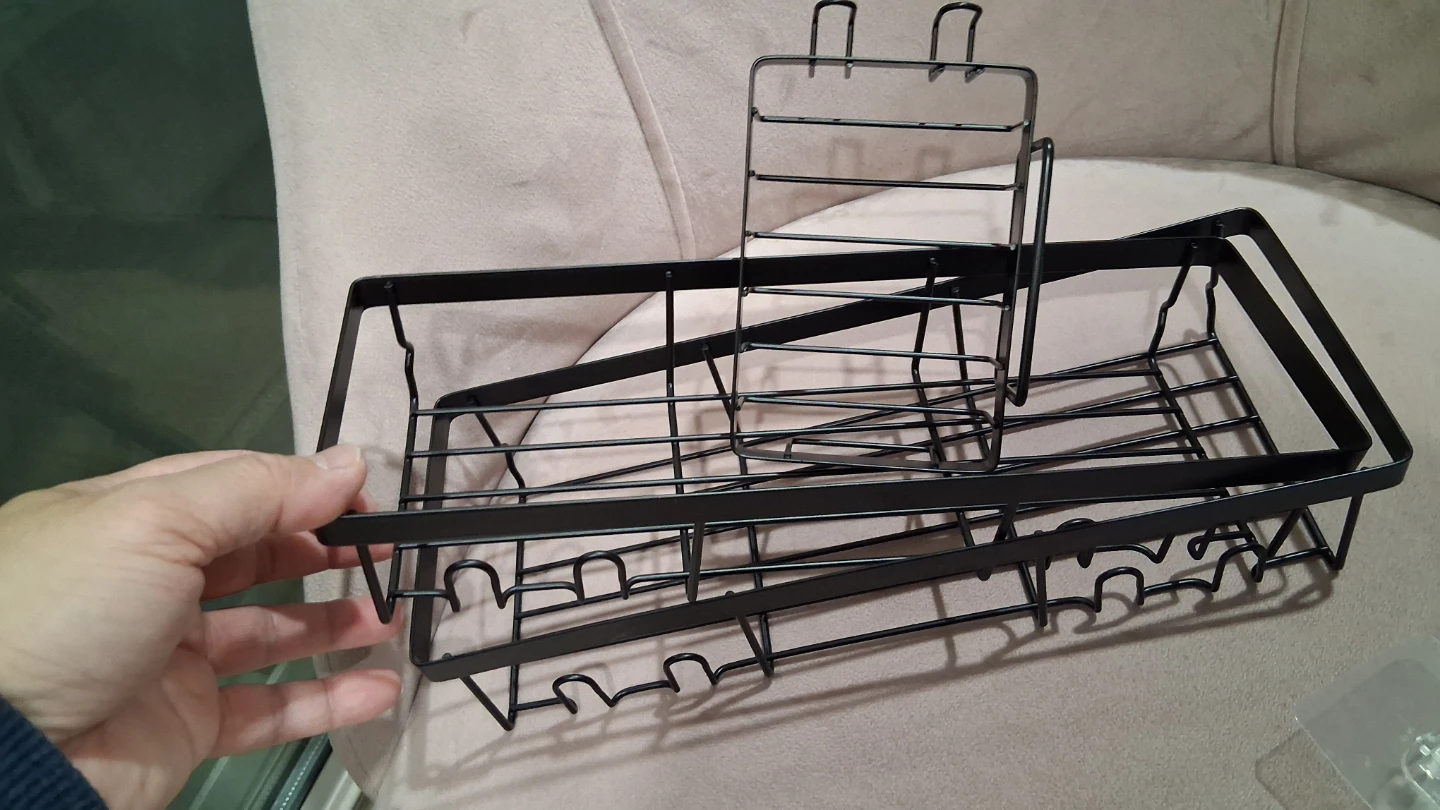 Shower Shelf Bathroom Caddy Rack Organizer Kitchen Storage - photo 4