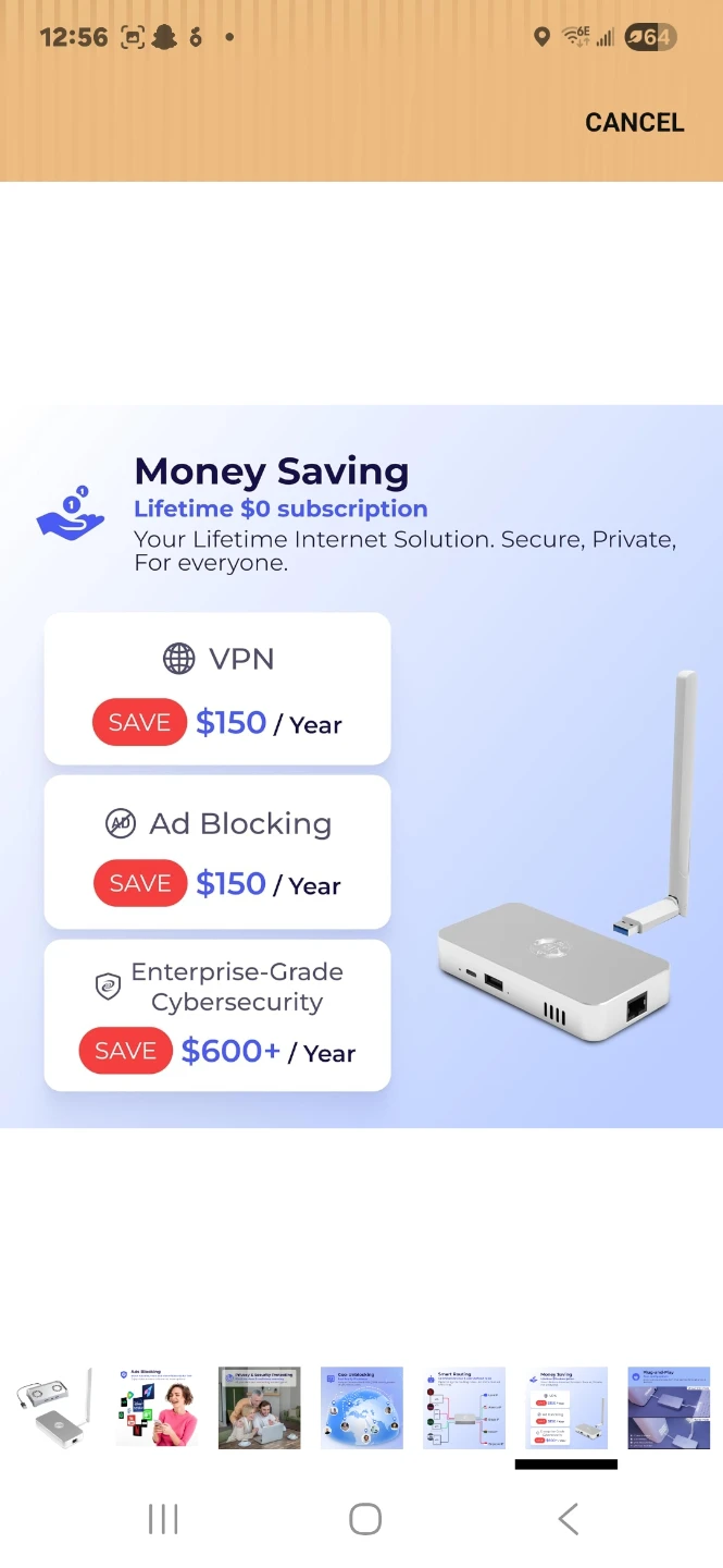 Deeper Connect SE & Cooling Base - VPN Router