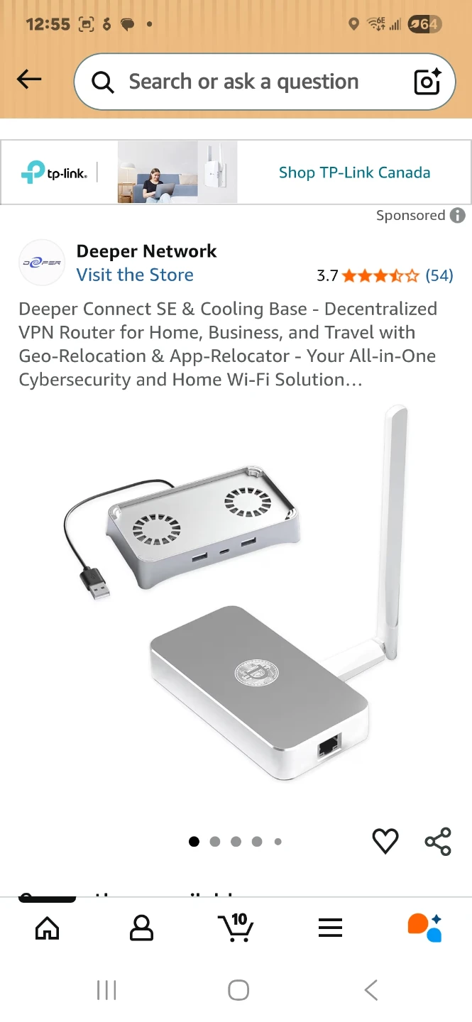 Deeper Connect SE & Cooling Base - VPN Router - photo 2