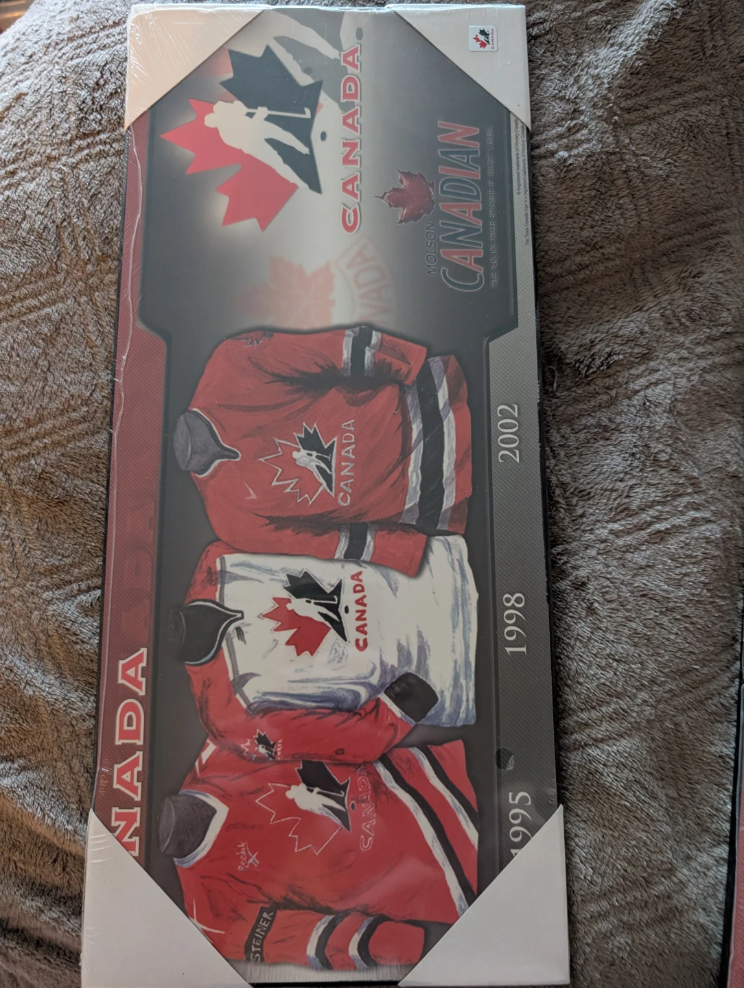 Team Canada Hockey Jersey History Wall Art - photo 3