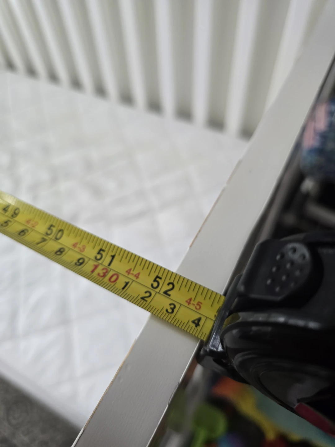 White Baby Crib with Mattress - photo 4
