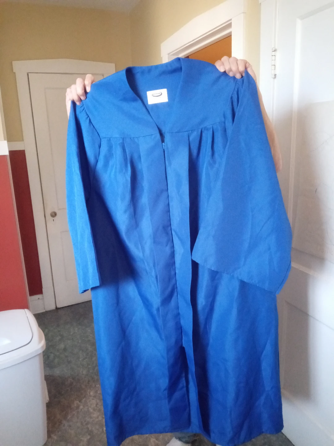 Jostens Blue Graduation Gown