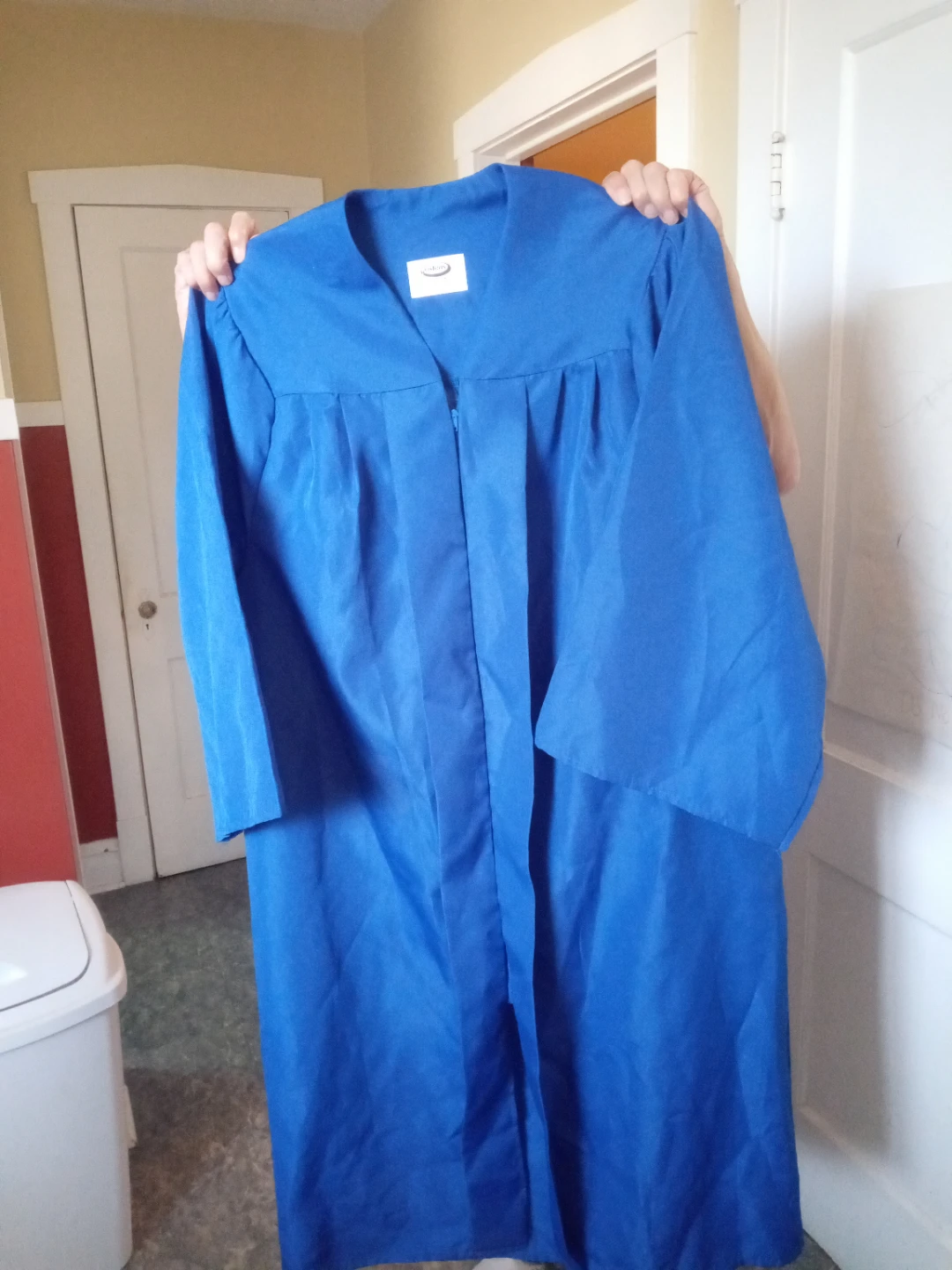 Jostens Blue Graduation Gown - photo 2