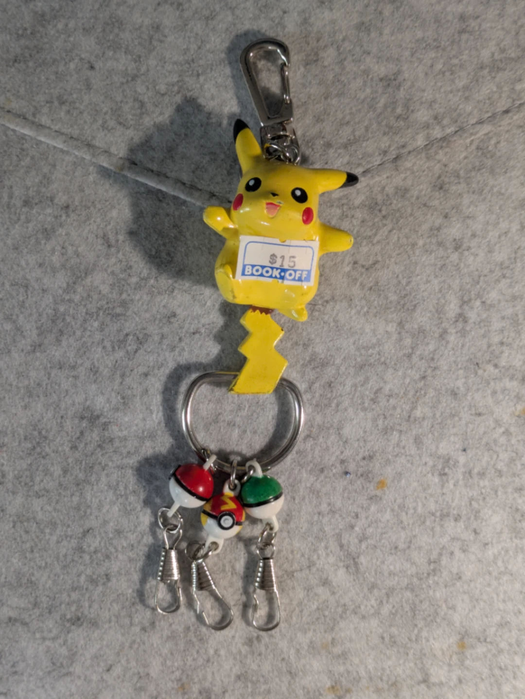 Banpresto Pikachu Pokemon Keychain Figure