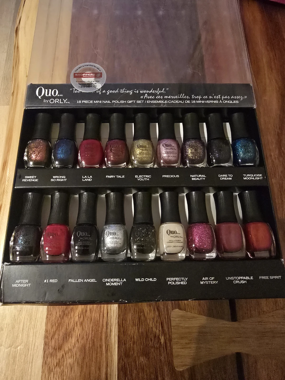 Quo by ORLY 18 Piece Mini Nail Polish Gift Set - photo 2