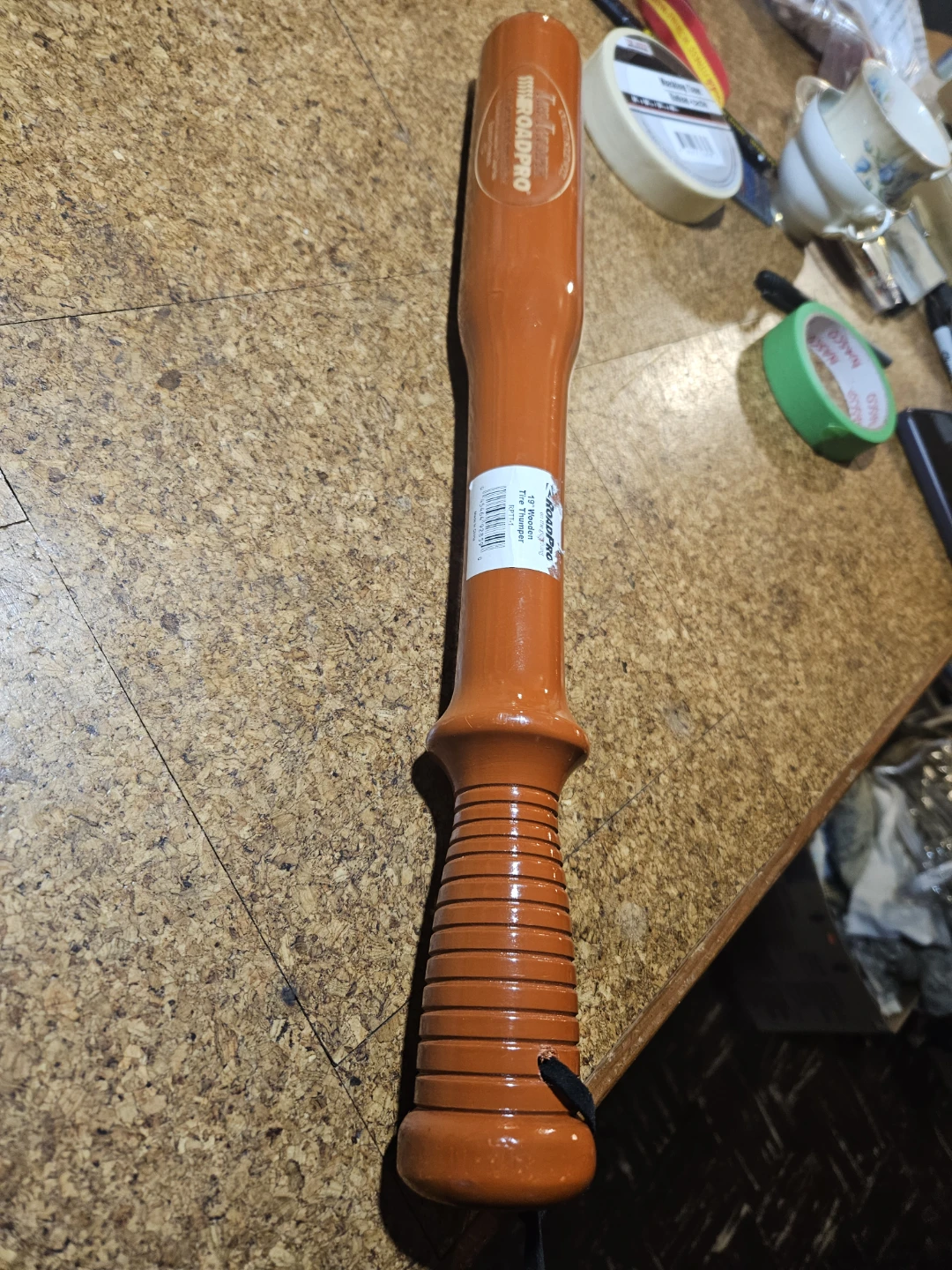 ROADPRO 19" Wooden Tire Thumper - photo 2