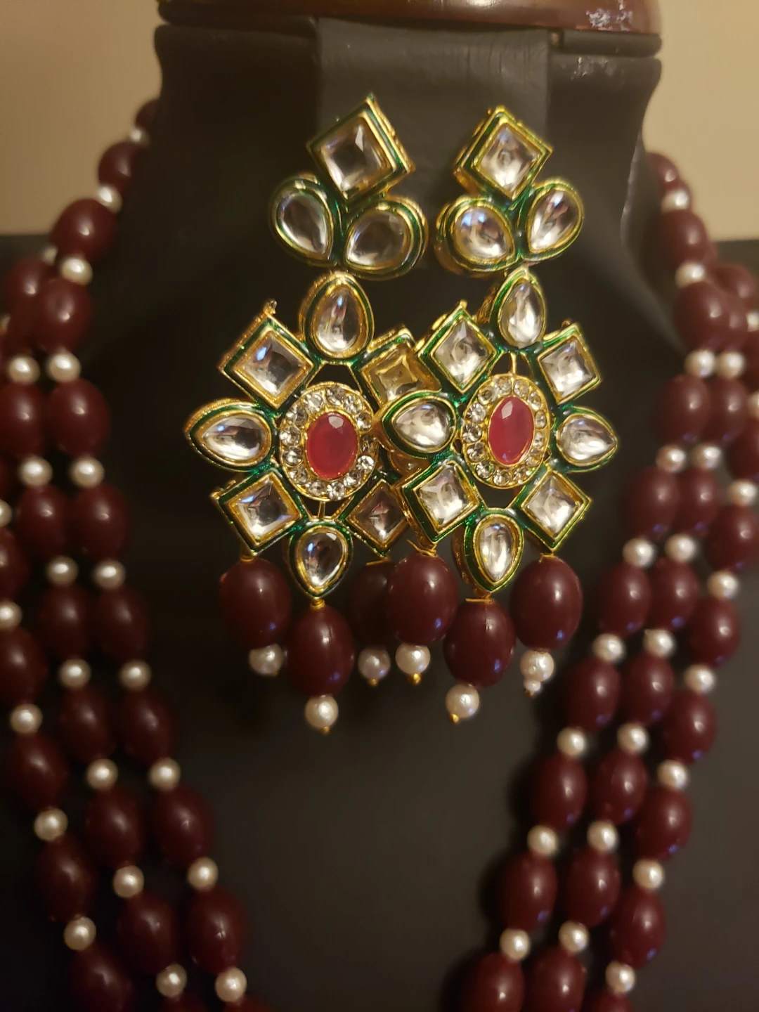 Indian Necklace and Earring Set - photo 2
