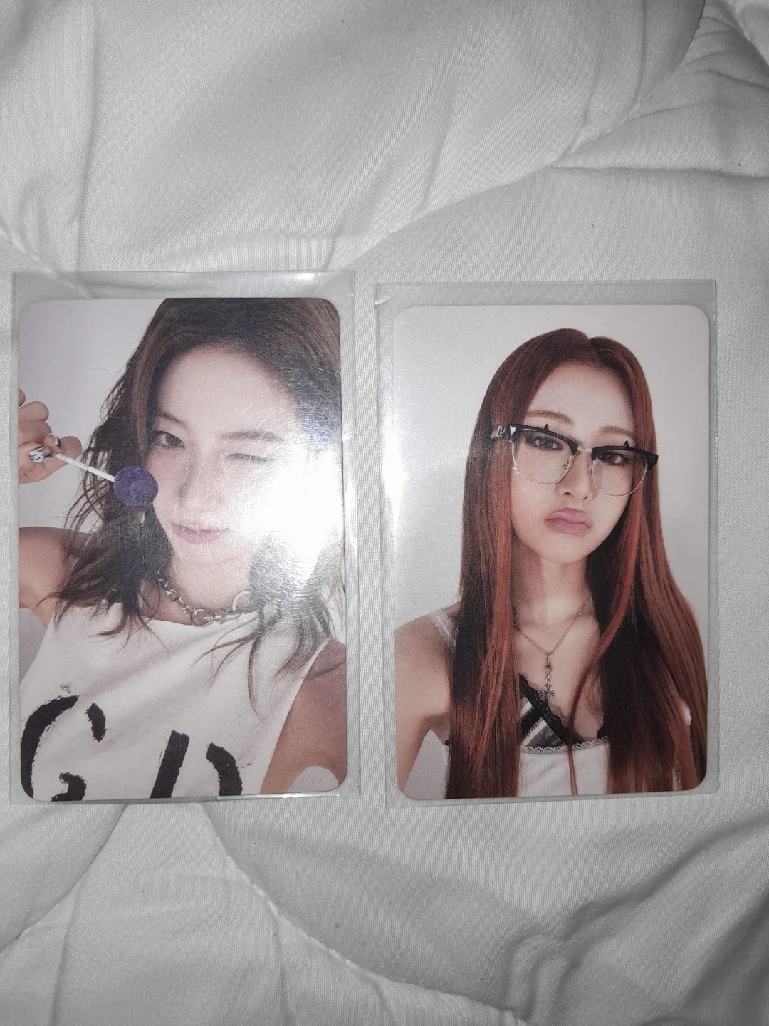 Yunjin & Kazuha Spaghetti photocards