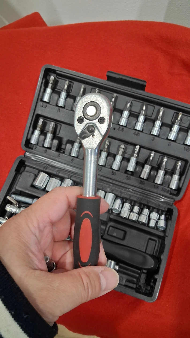 Hex bit (w issue) Ratchet Socket Wrench Set