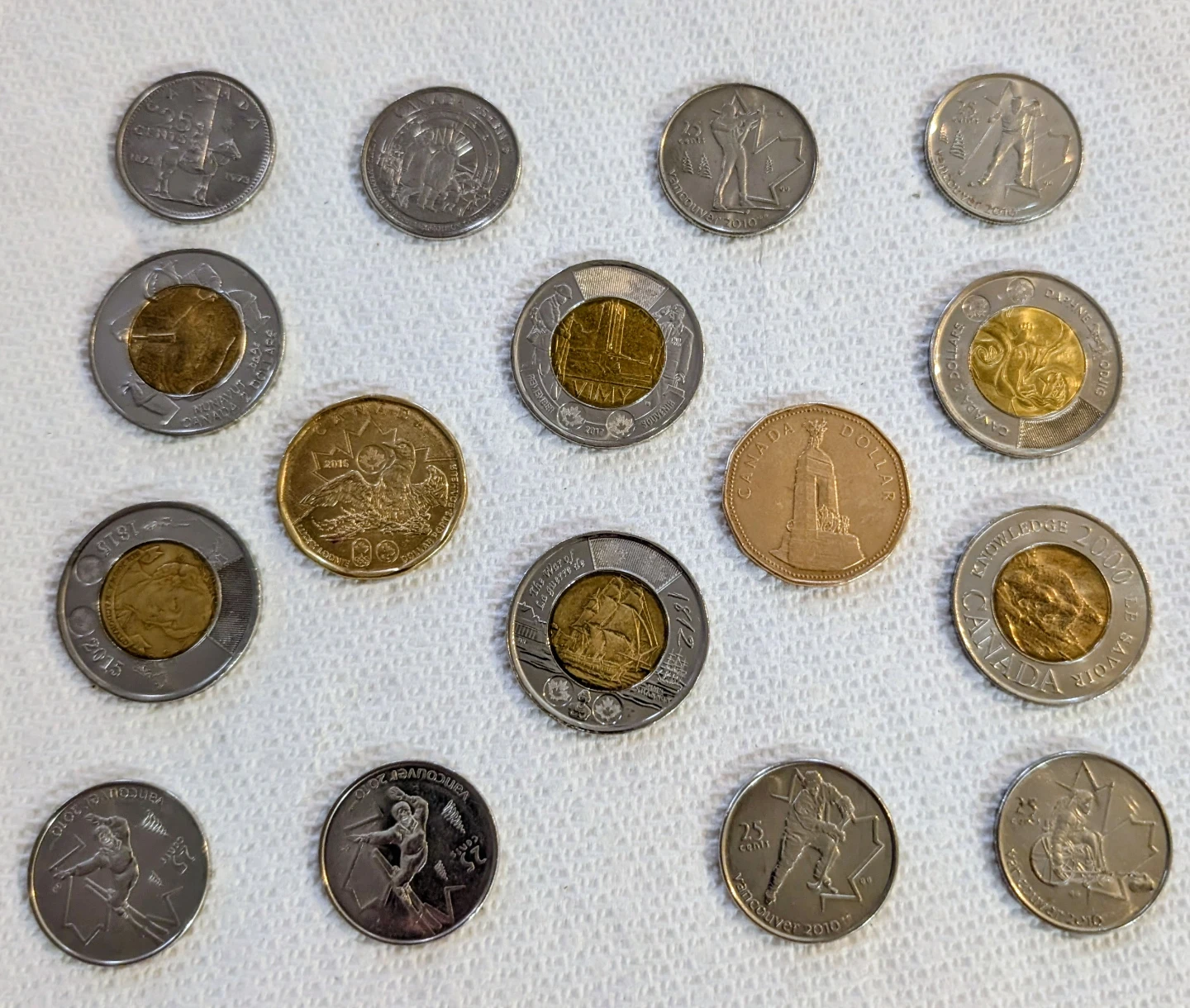 Collection of Commerative Canadian Coins