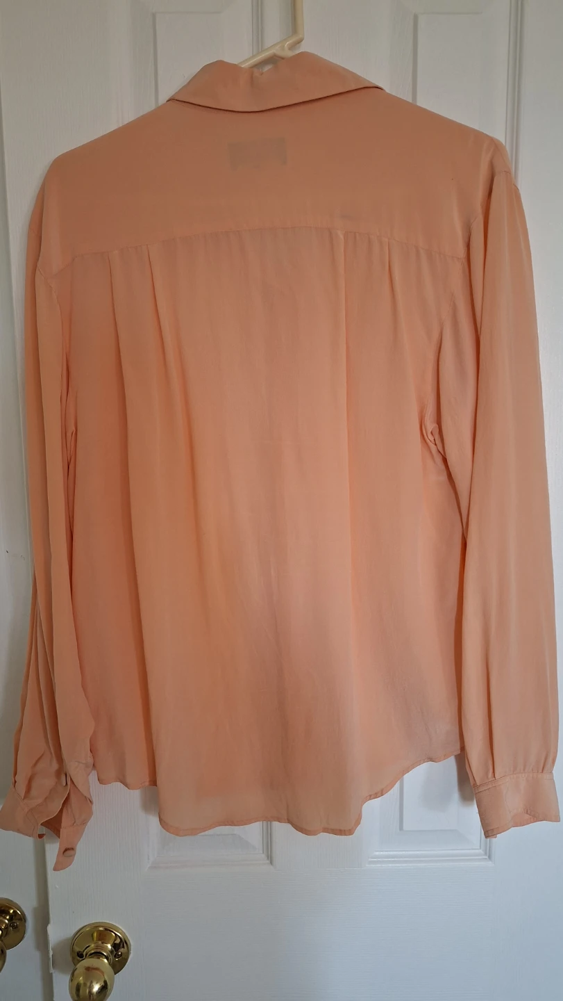 Lide Peach Button-Up Shirt with Pockets - photo 2