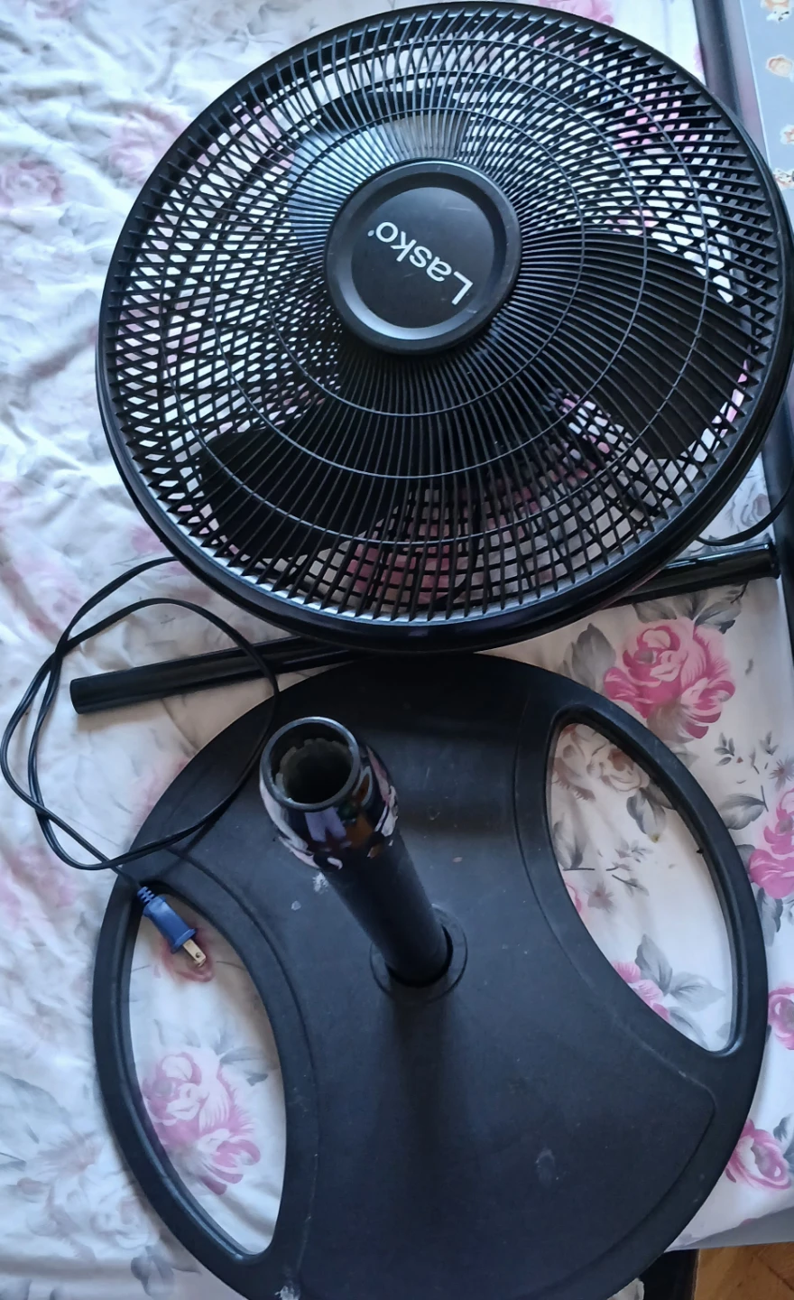 Lasko Pedestal Fan - Black - photo 3