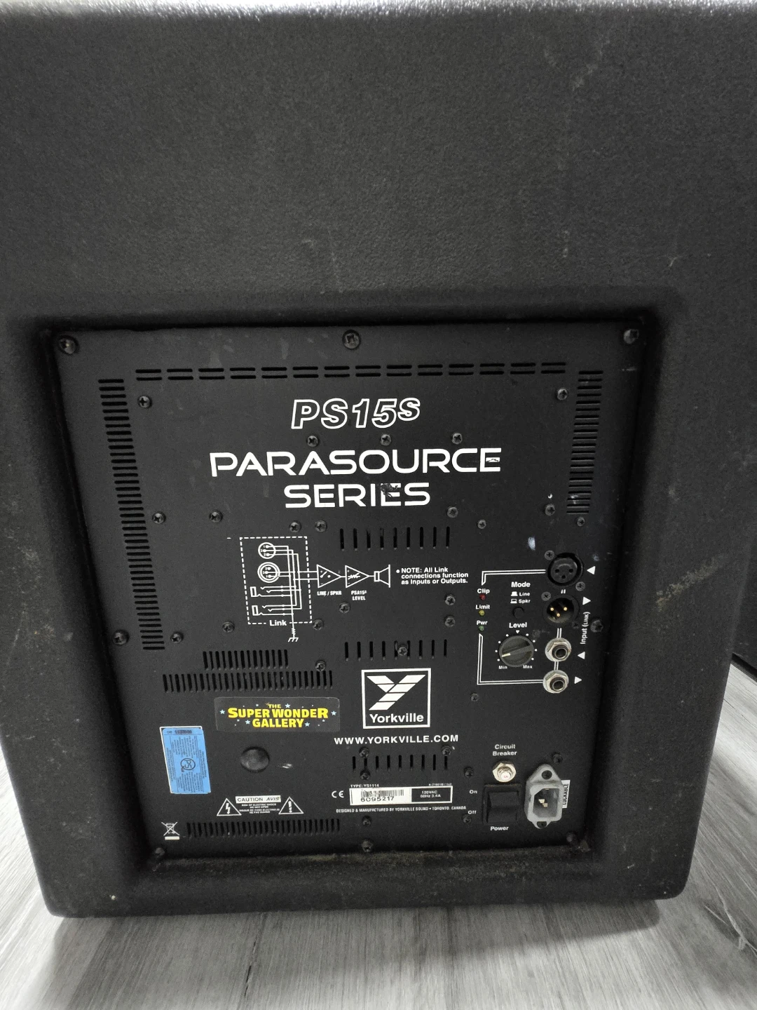 Yorkville YXL10P 1000 Watt Bi-Amp Powered Loudspeaker - photo 5
