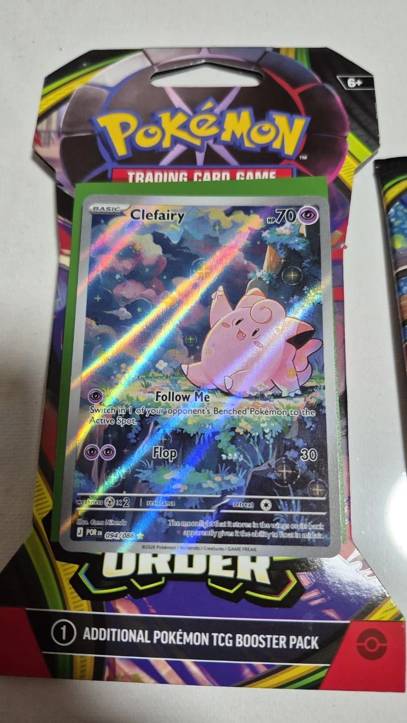 Pokemon Clefairy TCG Card 094/088 - photo 3