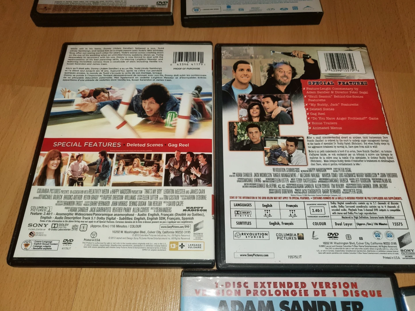 ($3 each) Adam Sandler DVD Collection - photo 3
