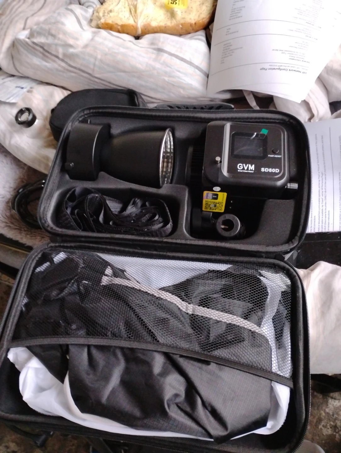 GVM SD80D LED Light Kit with Case - photo 3