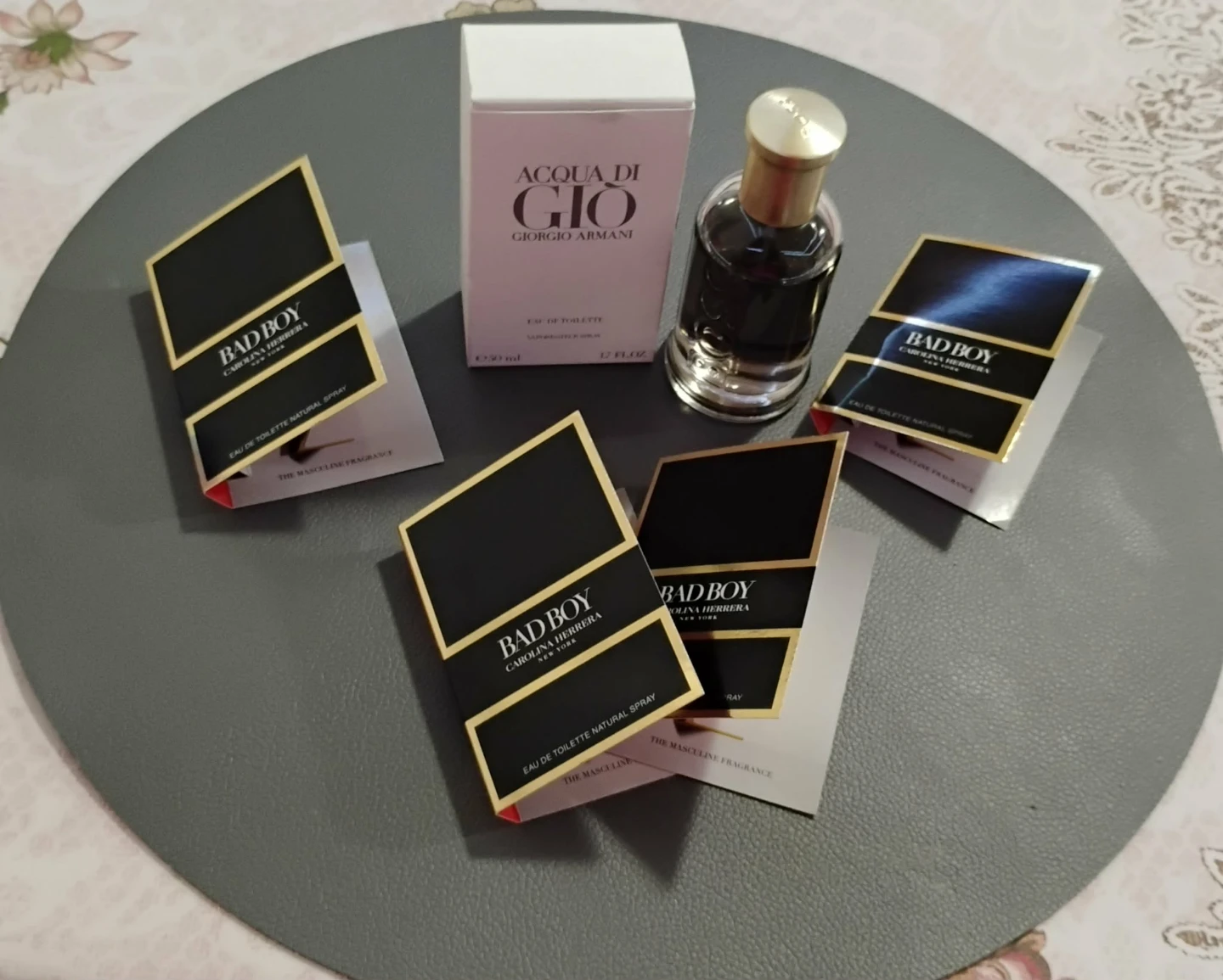 Assorted Designer Perfume Samples & Bottles
