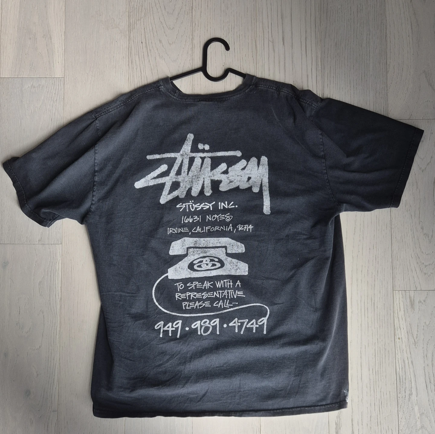 Black Stussy tshirt