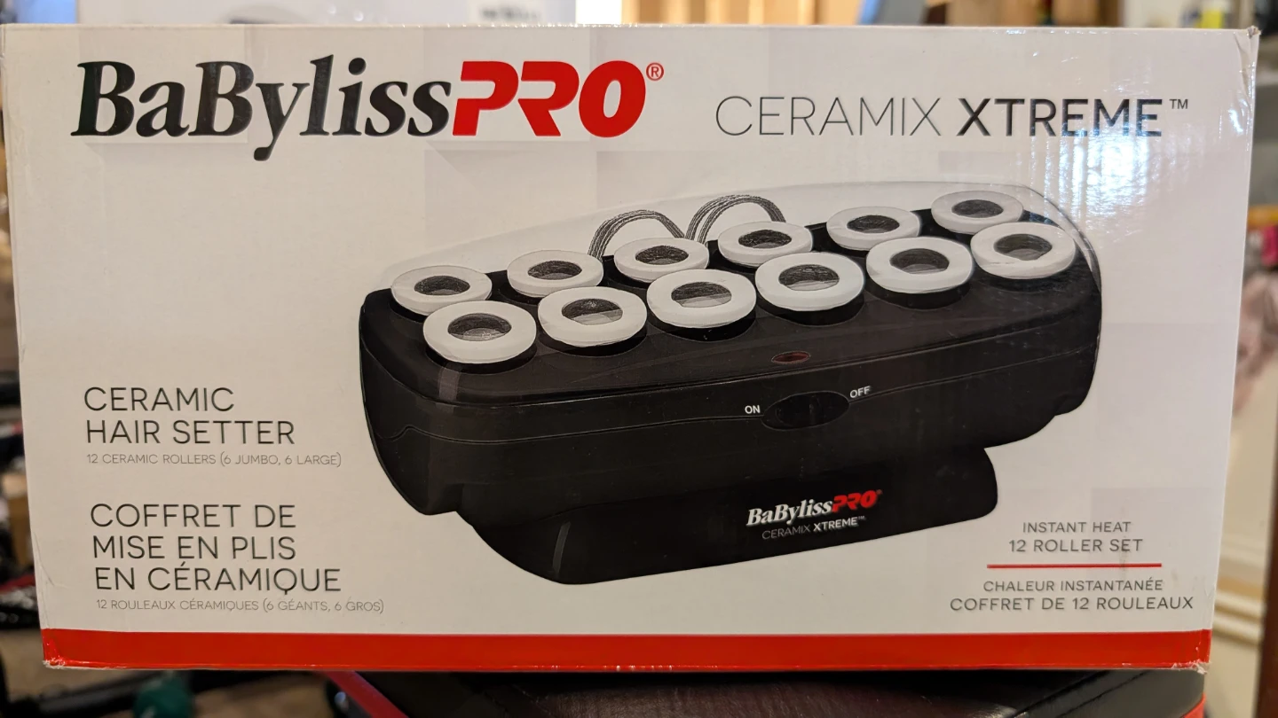 BaBylissPRO CERAMIX XTREME Ceramic Hair Setter 12 Roller Set