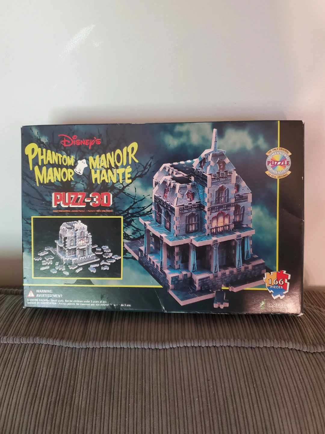 Vtg. Disney Phantom Manor Puzz-3D puzzle NEW Wrebbit