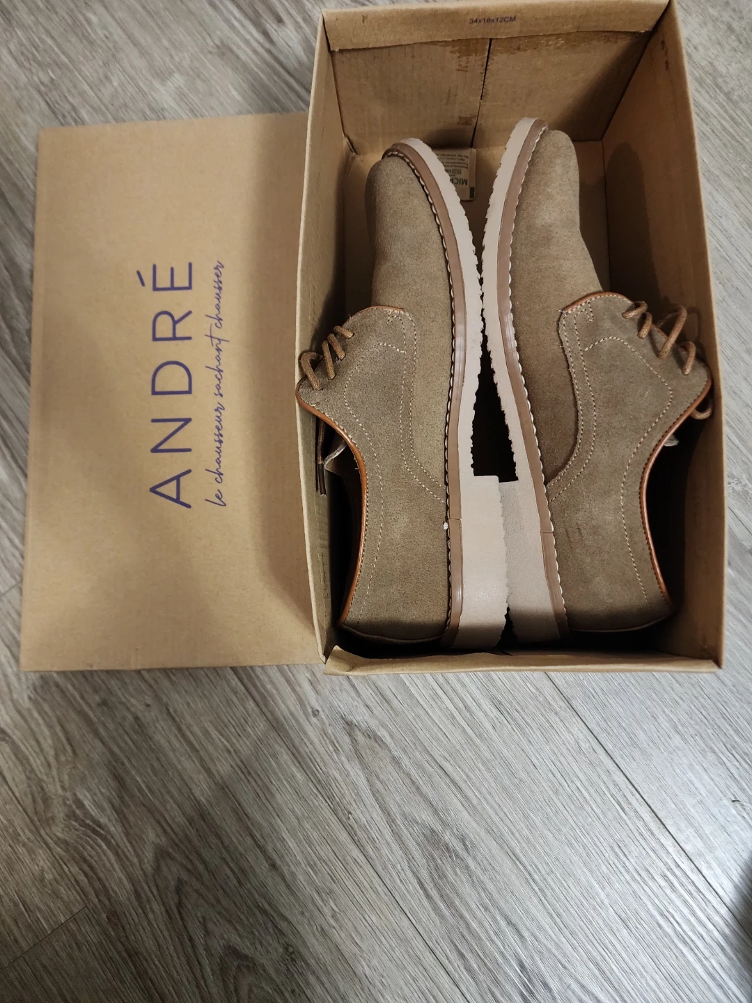 ANDRÉ Brown Suede Shoes - Size 39 - photo 3