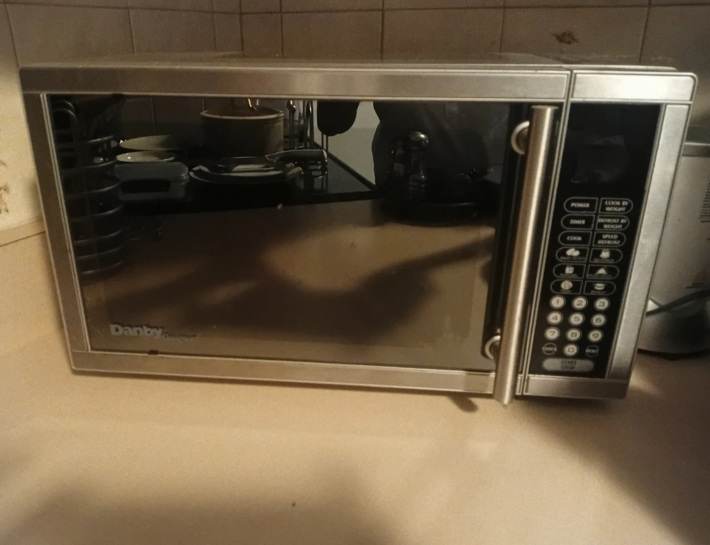 Danby Designer  Stainless Steel Microwave