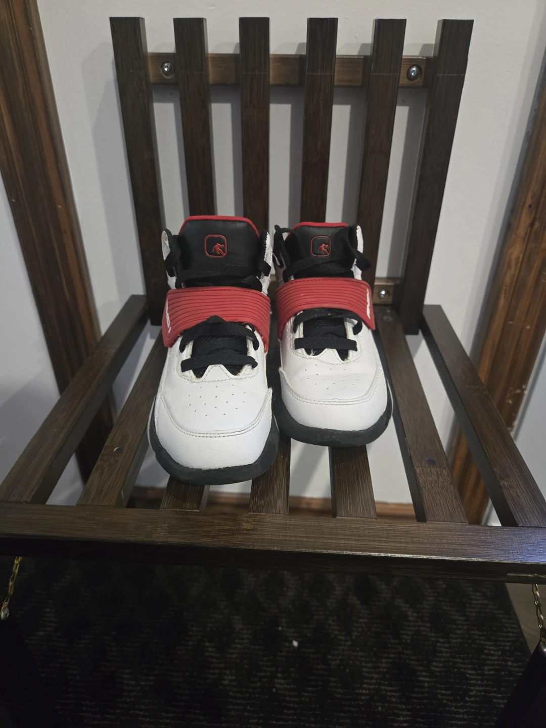 AND1 Basketball Shoes White Red Black - photo 4