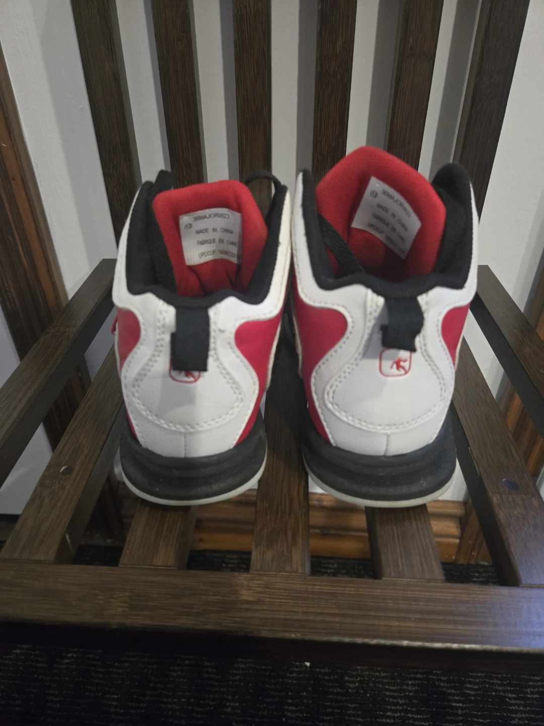 AND1 Basketball Shoes White Red Black - photo 5