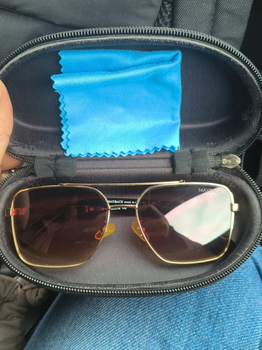 Maybach Mercedes Sunglasses Limited Edition Gold Accent