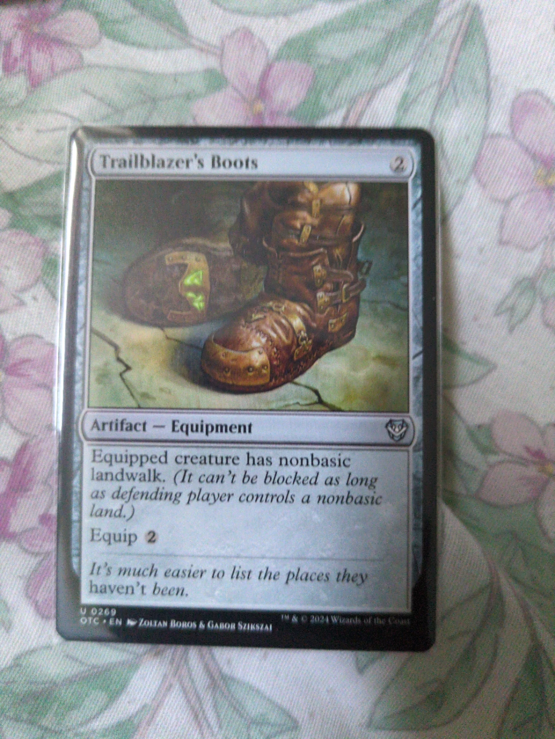 Magic: The Gathering Trailblazer's Boots Card