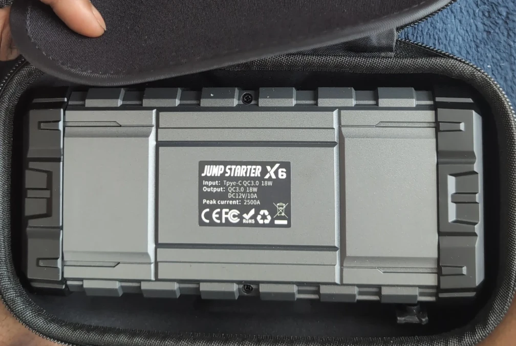 Jump Starter X6 Portable Power Pack - photo 2