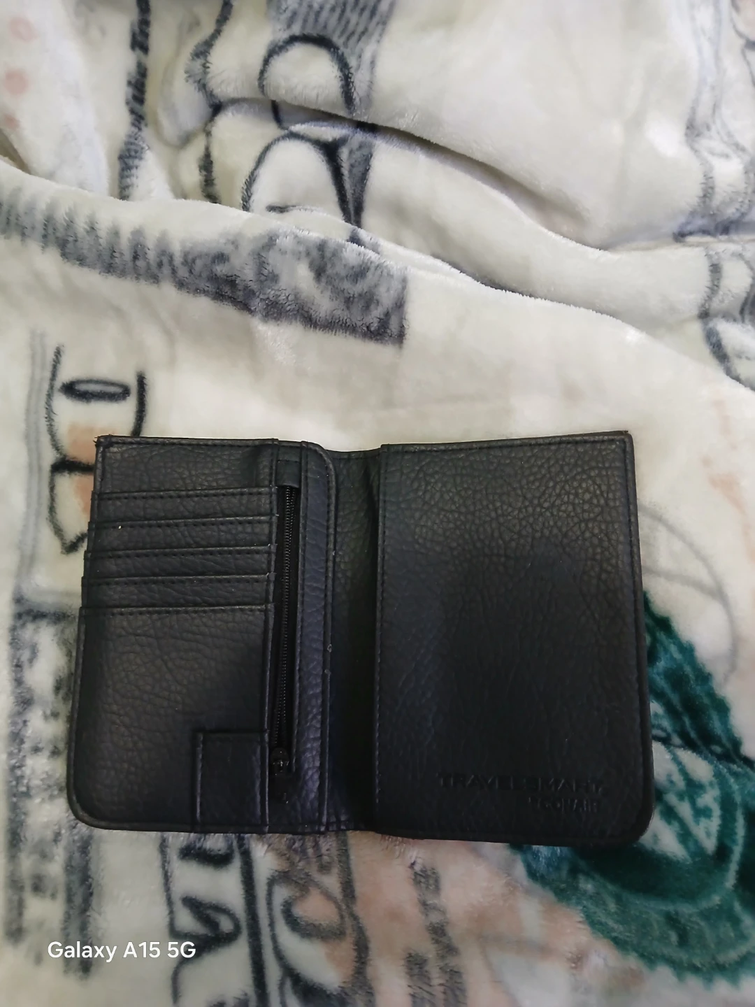 Black Leather Bifold Wallet - photo 2