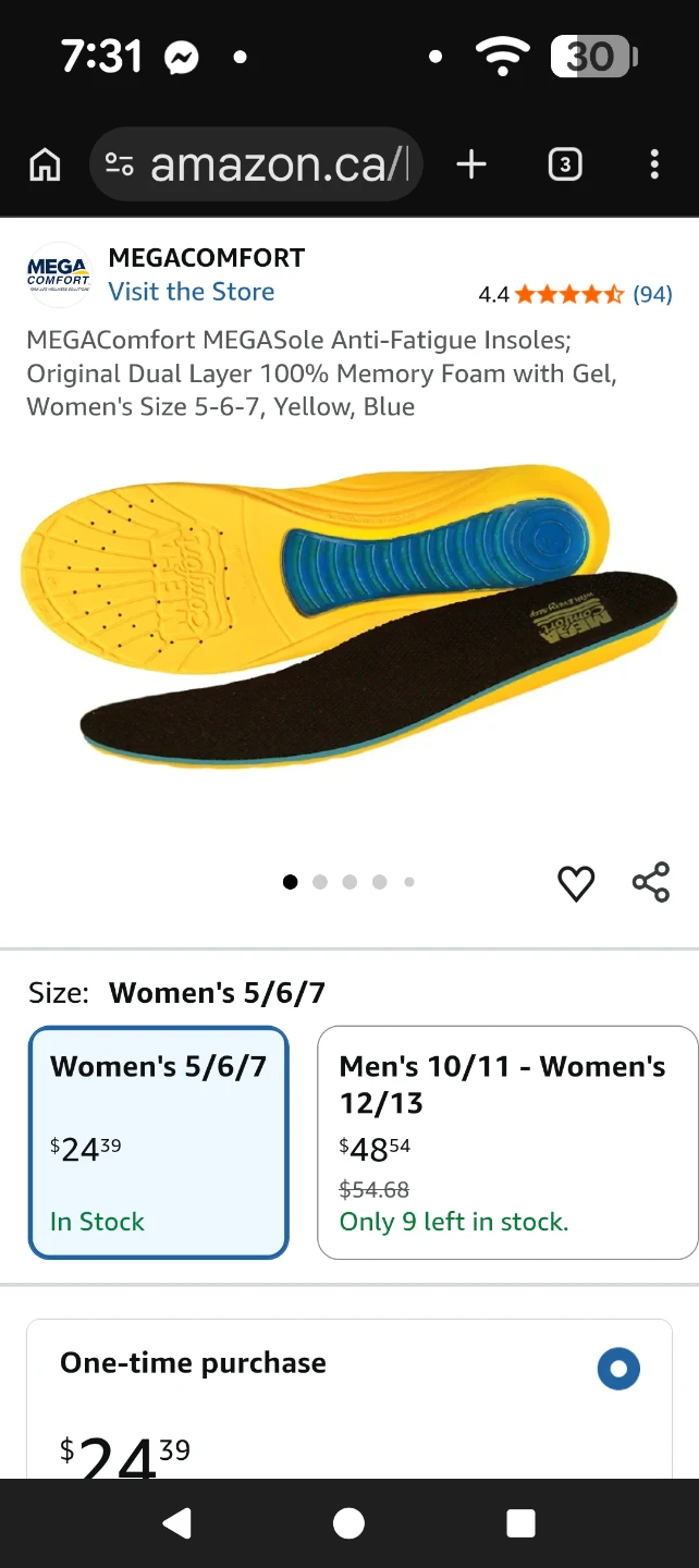Insoles ladies 10-11 men 8-9 - photo 3