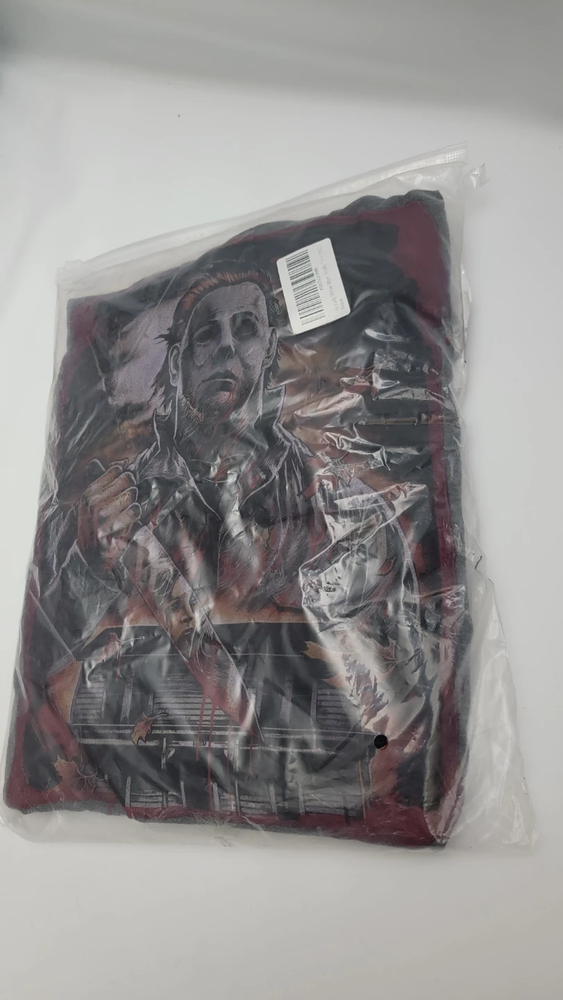 Michael Myers Halloween Horror Movie Graphic Tee Shirt Gray, 2XL - photo 2