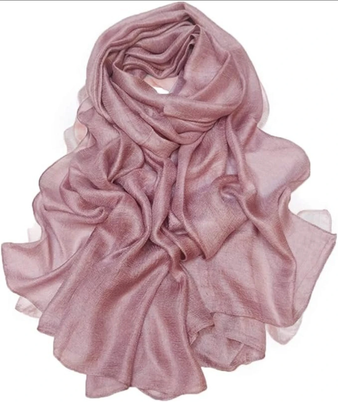 Light Pink Sheer Scarf Fabric