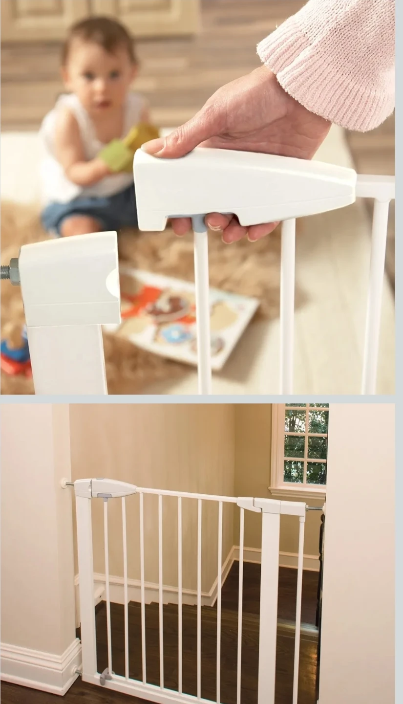 Munchkin White Metal Baby Safety Gate - photo 3