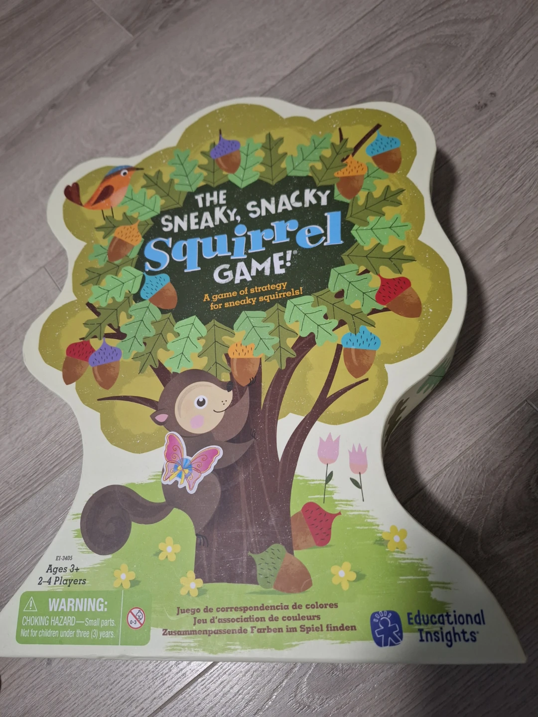 The Sneaky, Snacky Squirrel Game