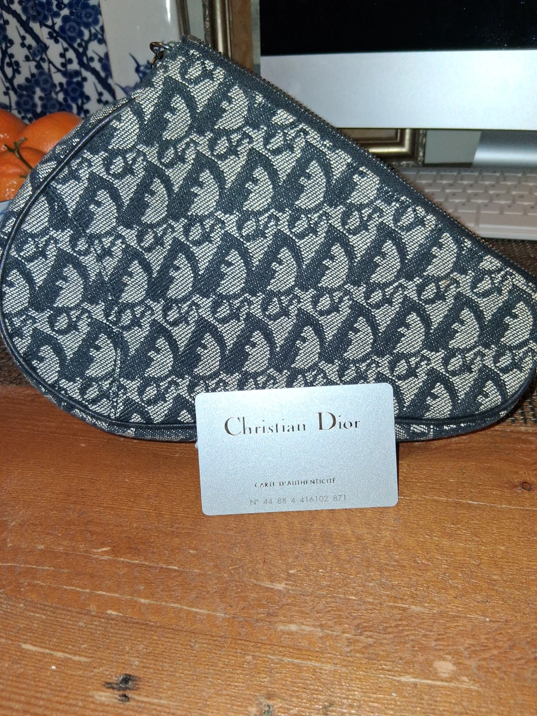 Christian Dior Vintage Mini Saddle Pouch - photo 2