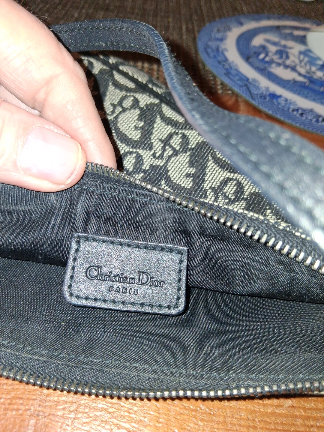 Christian Dior Vintage Mini Saddle Pouch - photo 5