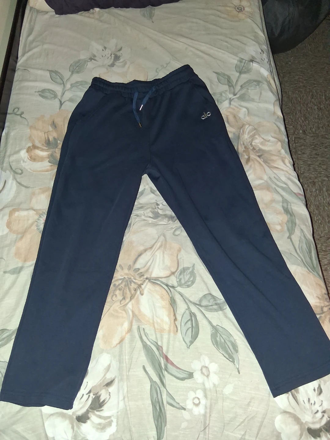 ALO YOGA Navy Blue Sweatpants XXLTG