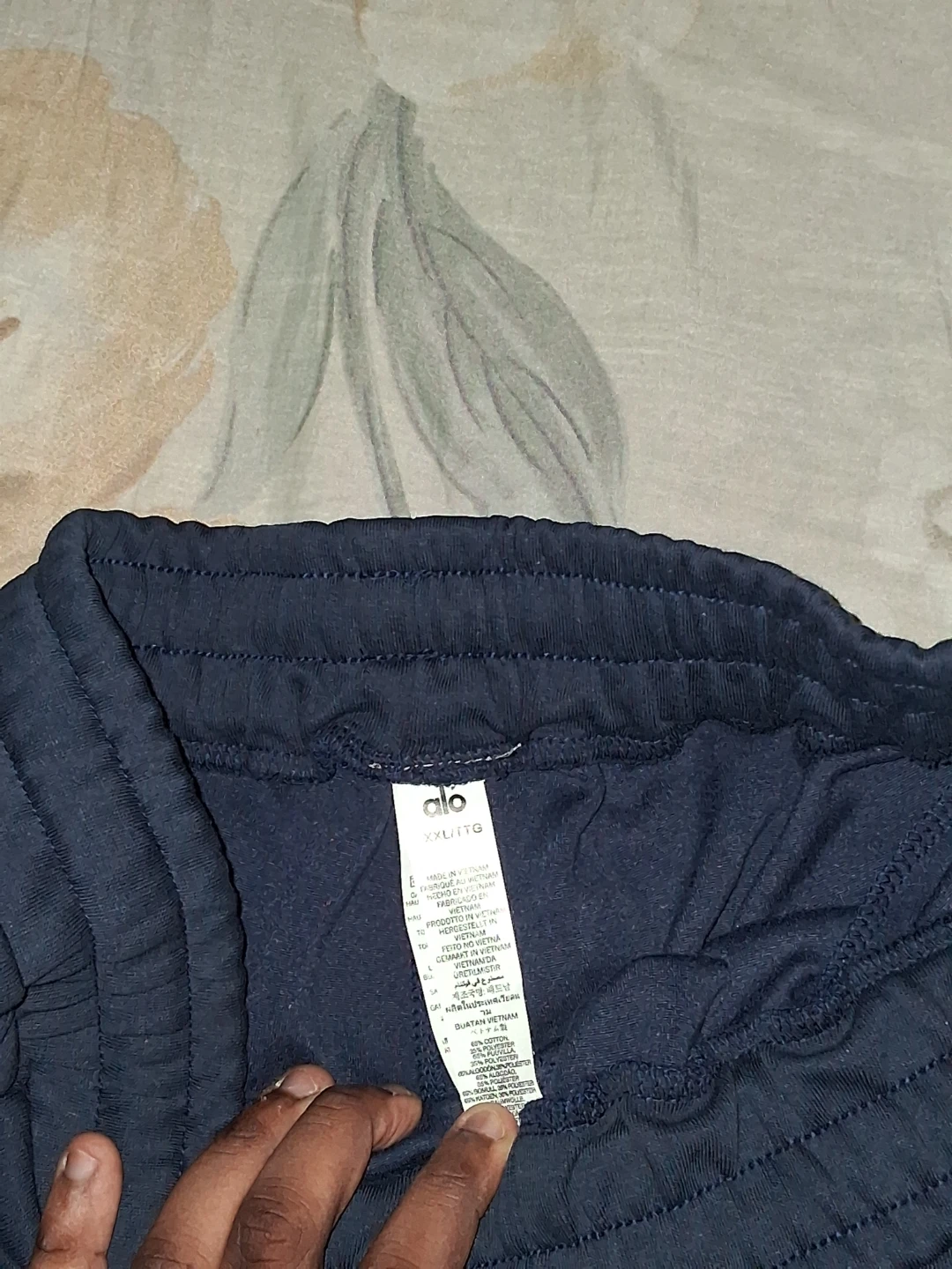 ALO YOGA Navy Blue Sweatpants XXLTG - photo 3