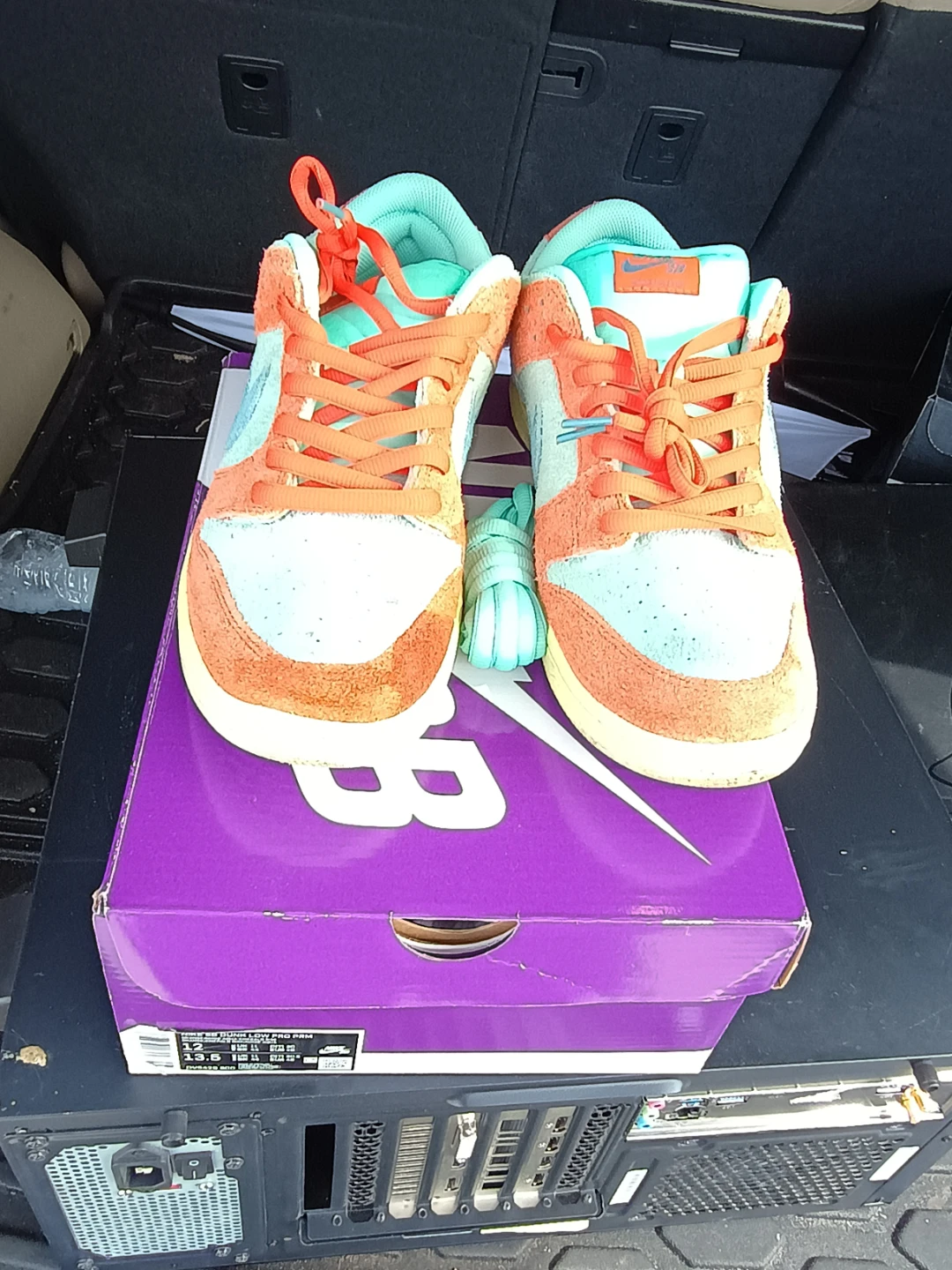 Nike SB Dunk Low Pro PRM "Tiger Camo" Sneakers