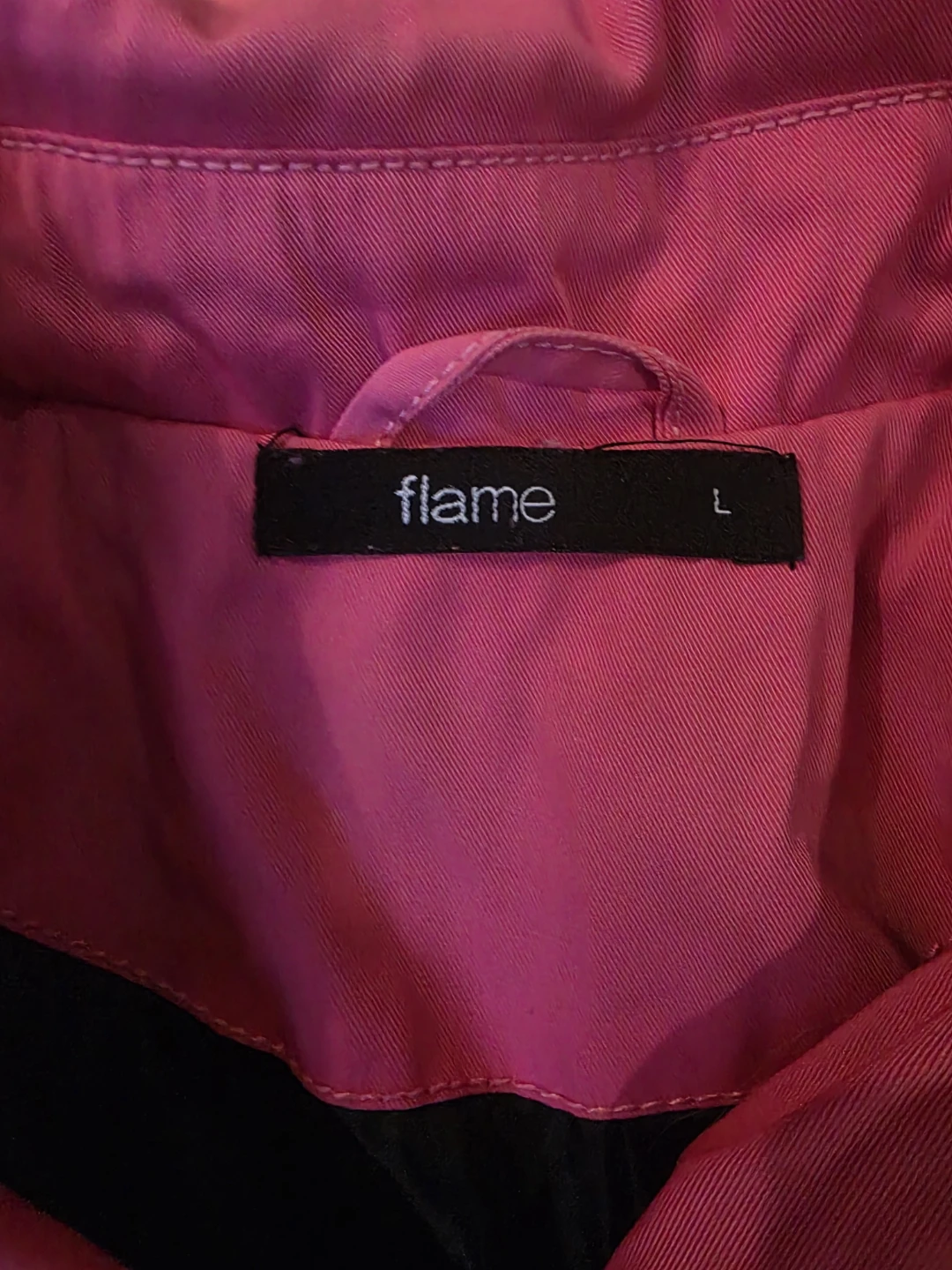 Flame Pink Trench Coat Size L - photo 2