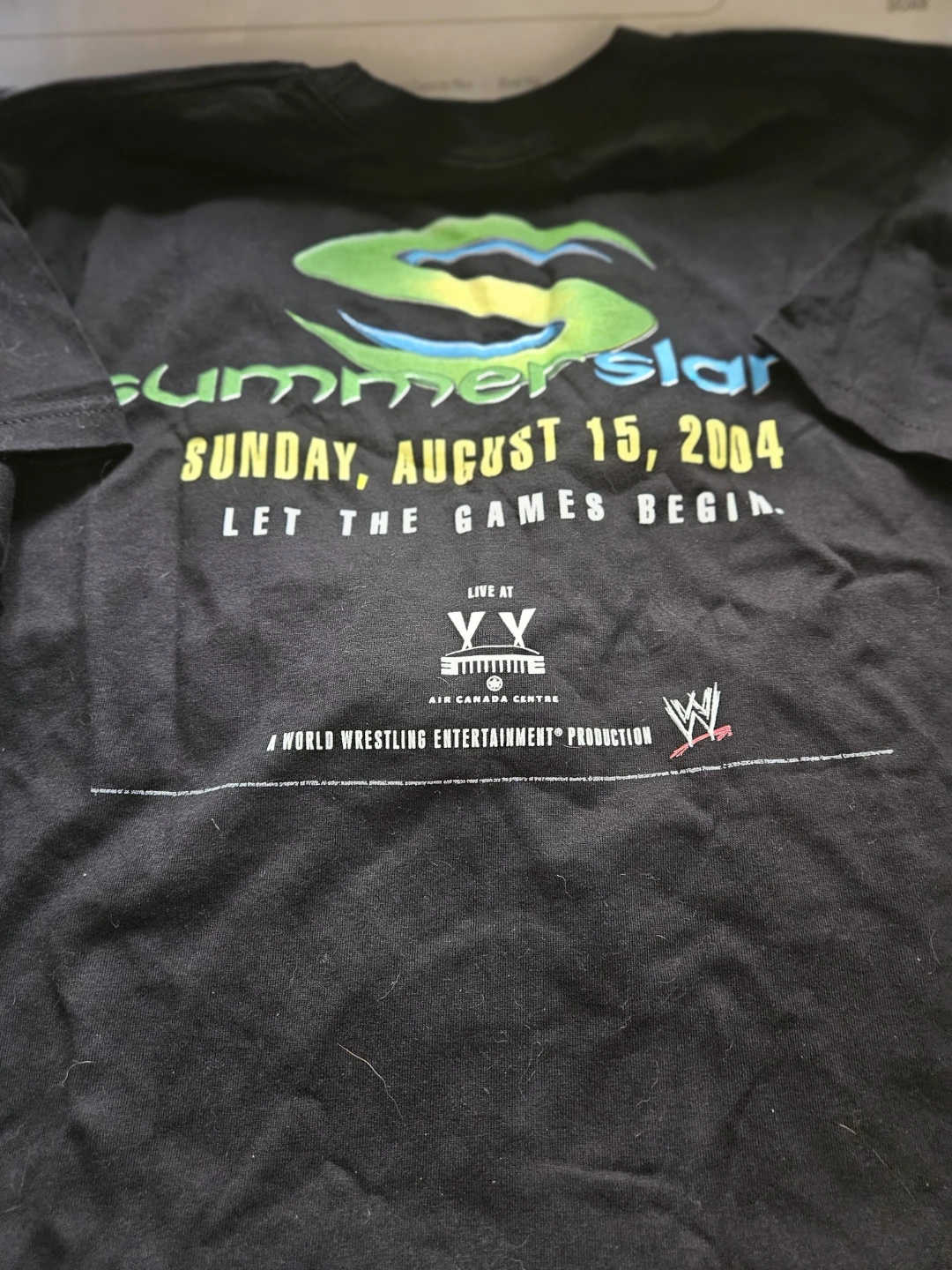 WWE SummerSlam 2004 T-Shirt - photo 2