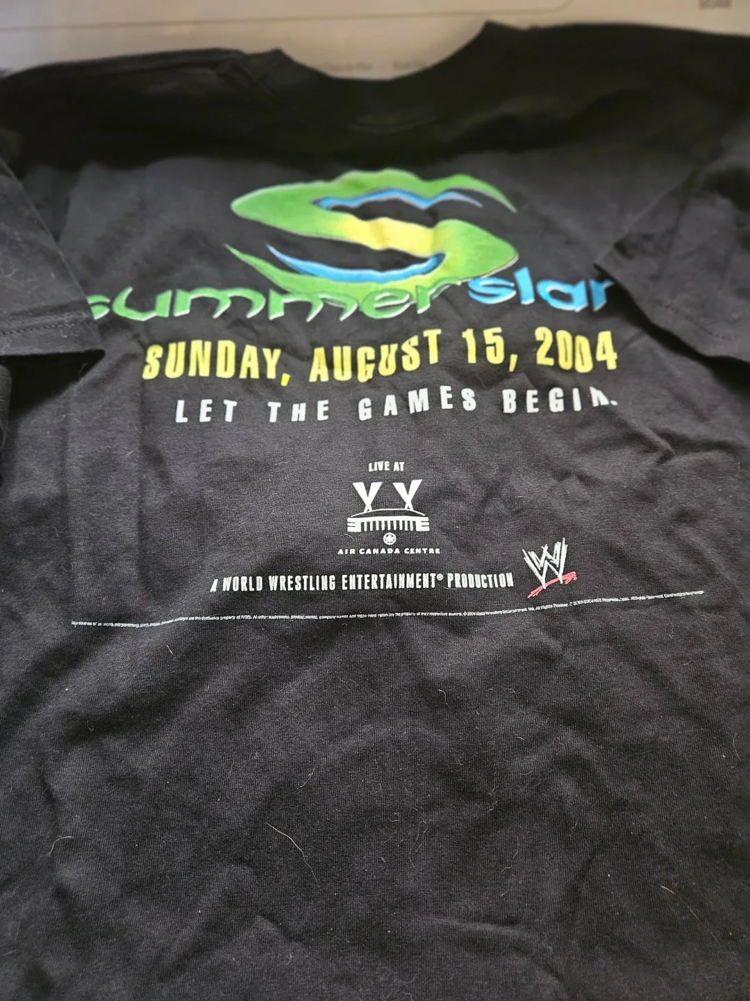 WWE SummerSlam 2004 T-Shirt - photo 2