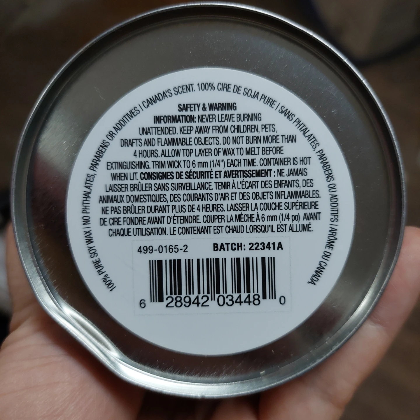 Canadian Tire Canada's Scent Pure Soy Wax Candle 227g - photo 2