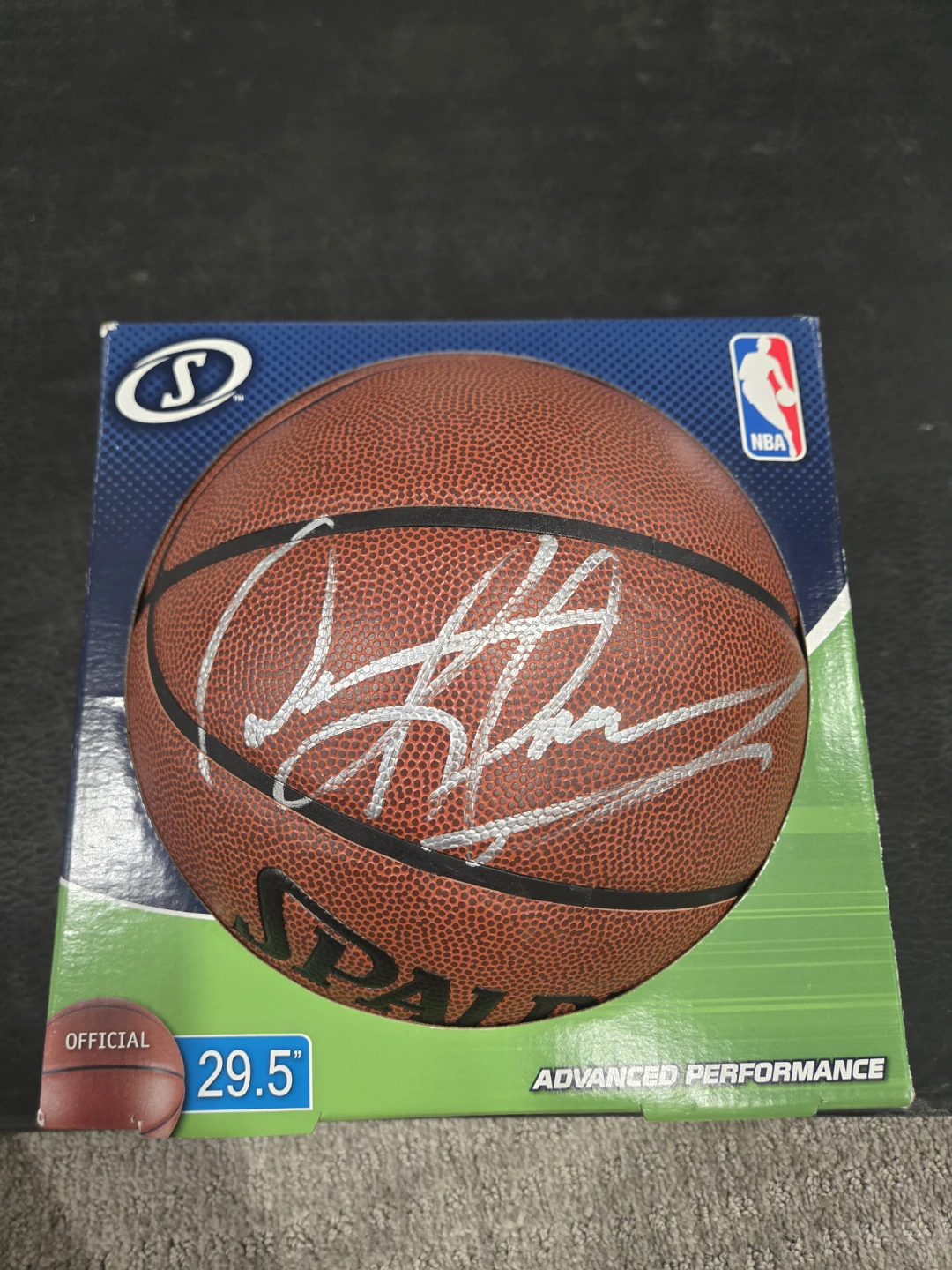 Dennis Rodman Autographed Spalding NBA Basketball 29.5"